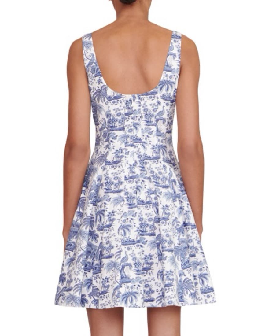 Staud Mini Wells Dress - Image 4