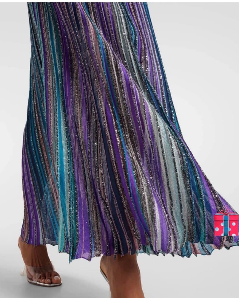 Missonu Style Sparkly Maxi Dress - Image 3