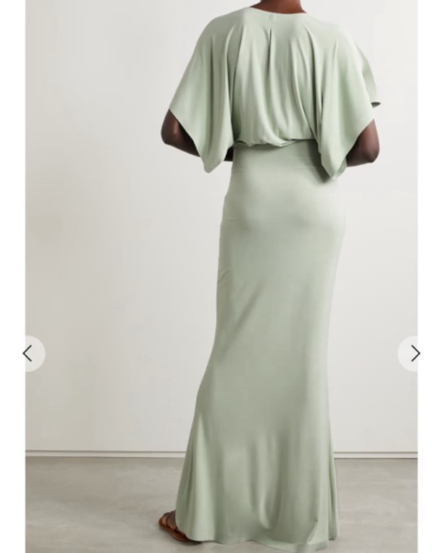 Sage Green Norma Kamali Obie Dress - Image 2