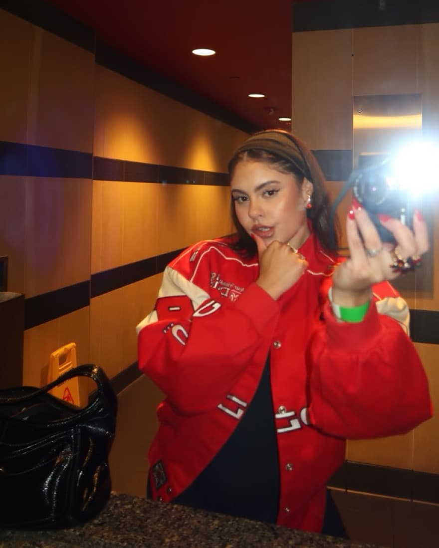 Red Dodge #9 Racer Embroided Jacket - Image 3