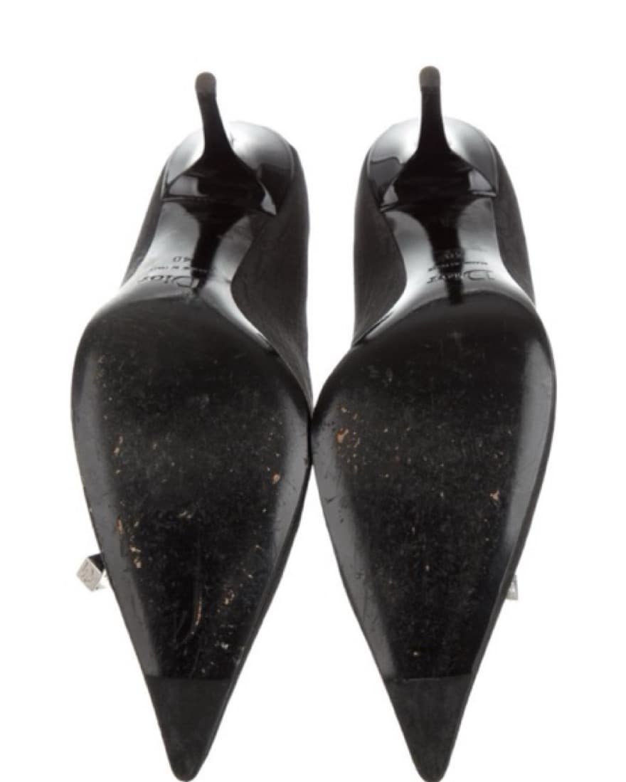 Vintage Dior Dice Diorissimo Pumps - Image 4