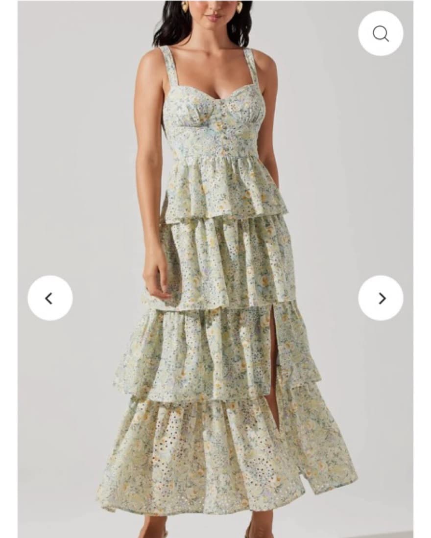 ASTR the Label - Mint Floral Dress - Image 6