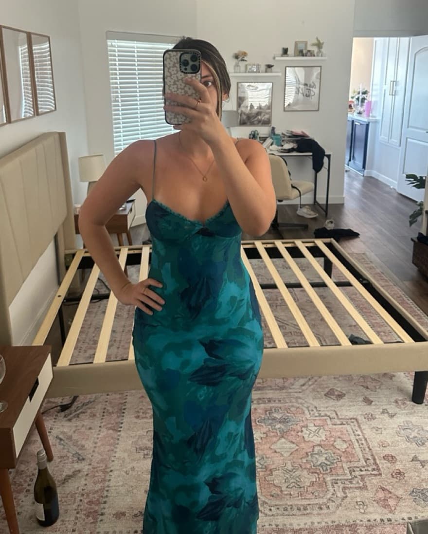 Blue Maxi Dress - Image 3