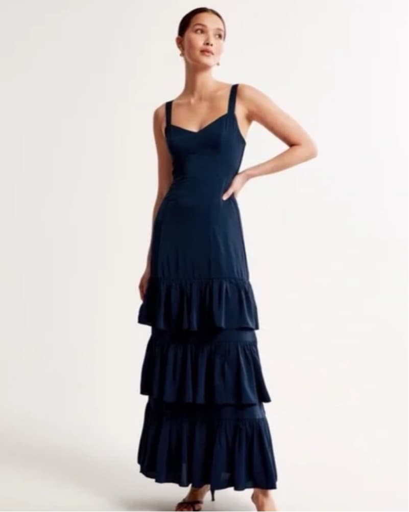 Ruffle Tiered Maxi Dress - Image 1