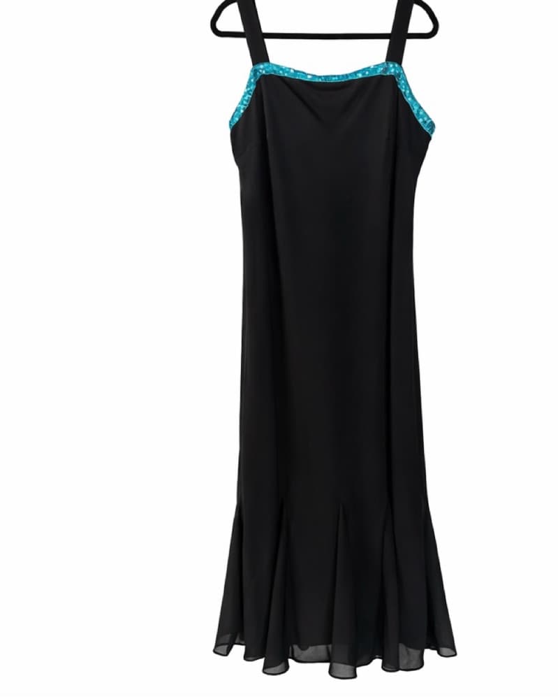 Vintage Dress With Scarf  - Image 2