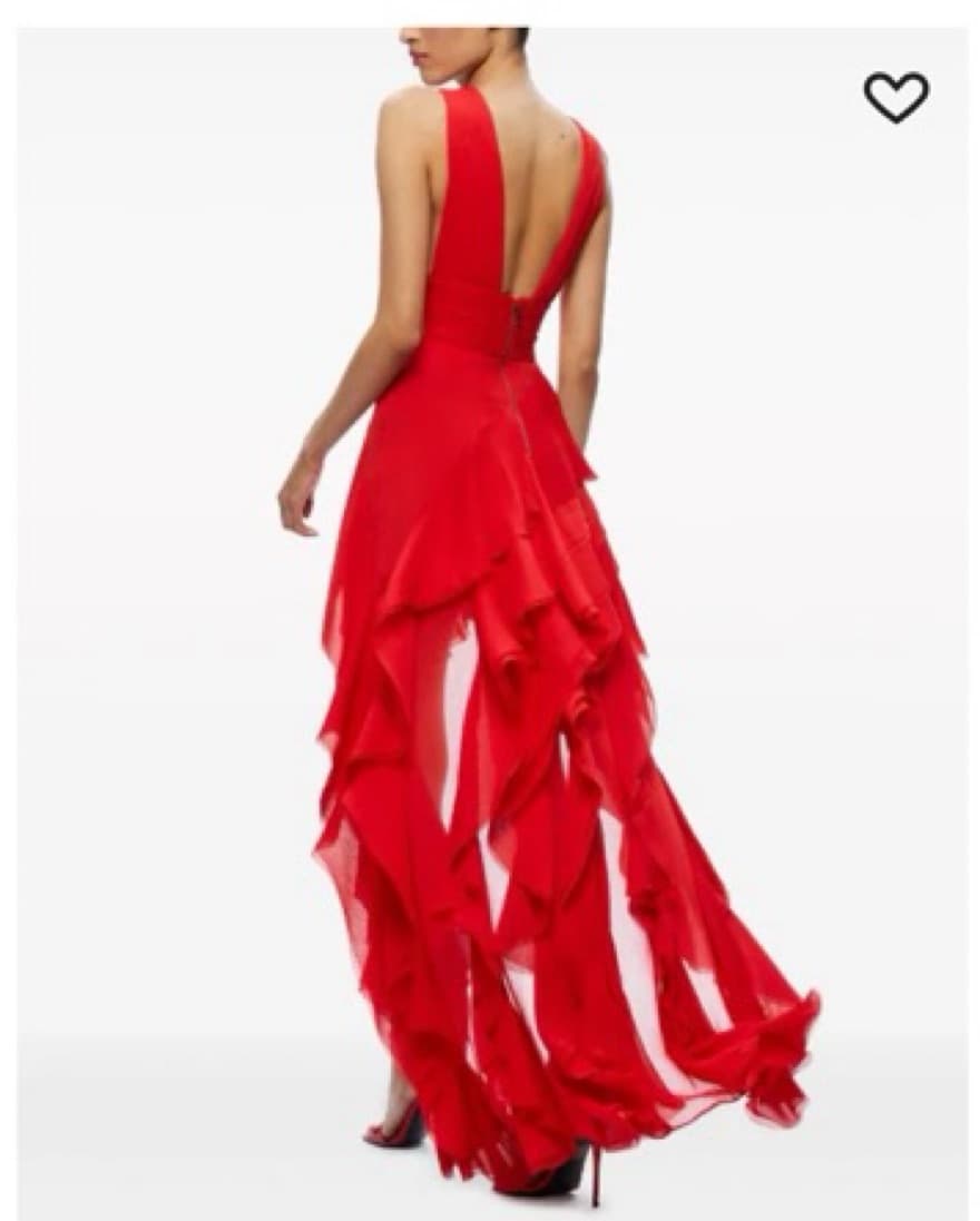 Holly ruffle-detailing dress - Image 2