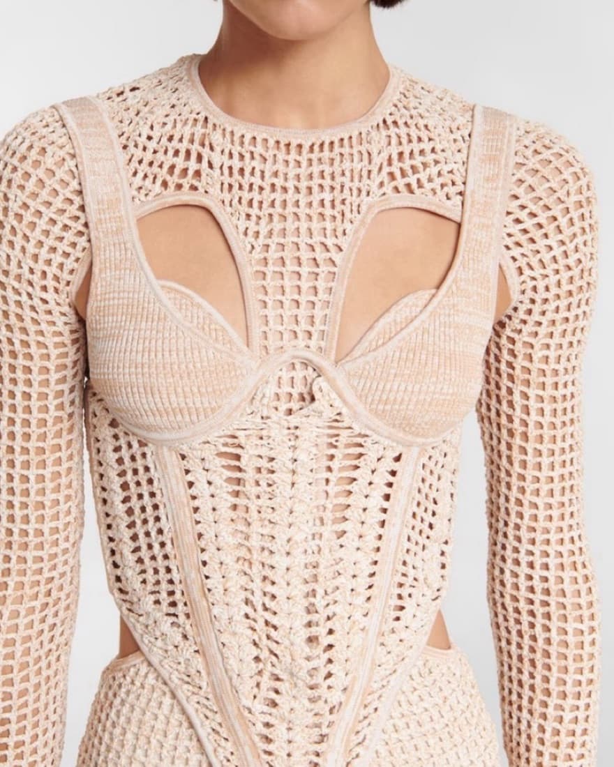 Dion Lee Crochet Dress  - Image 2