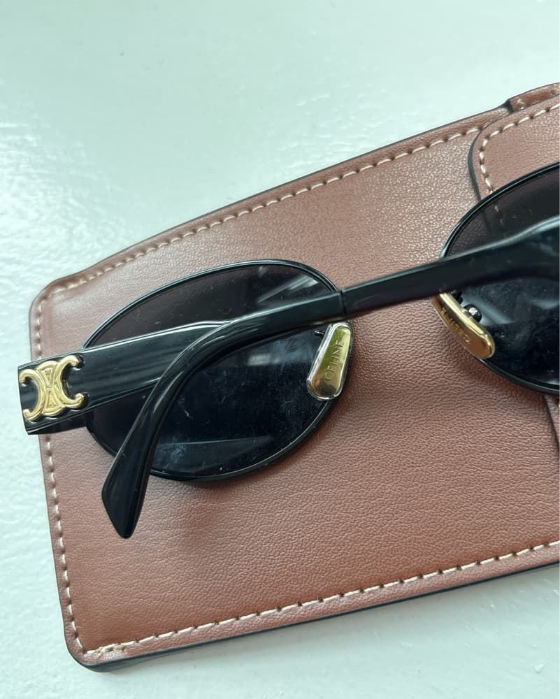 Celine Triomphe Metal Sunglasses - Image 3