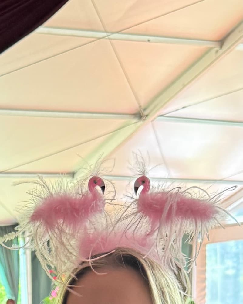 Flamingo Fascinator - Image 2