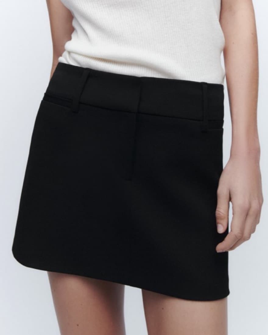 Zara Low Rise Mini Skirt - Image 6