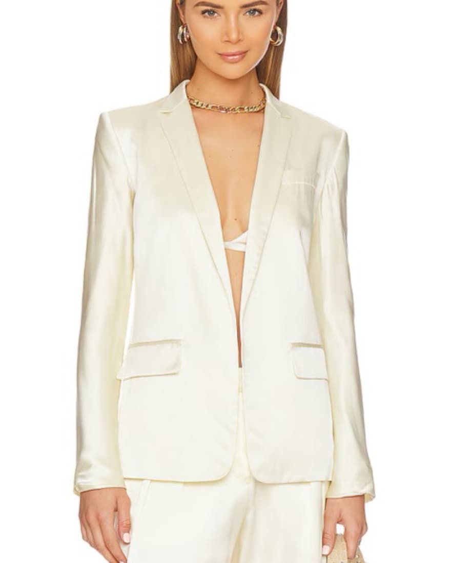 Loveshackfancy Cream Blazer - Image 2