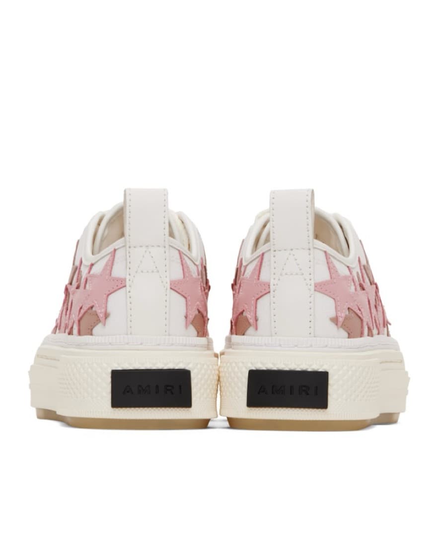 Pink Star Amiri Sneakers Low Top - Image 2