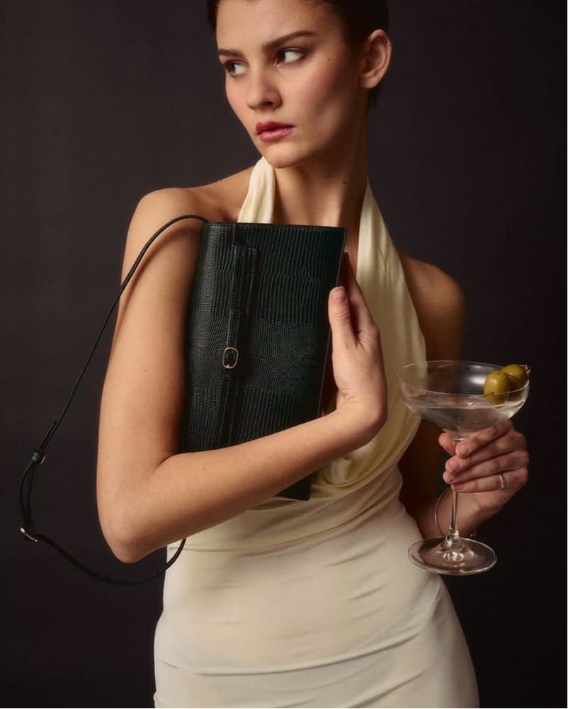 Verafied Emerald Lizard Clutch - Image 2