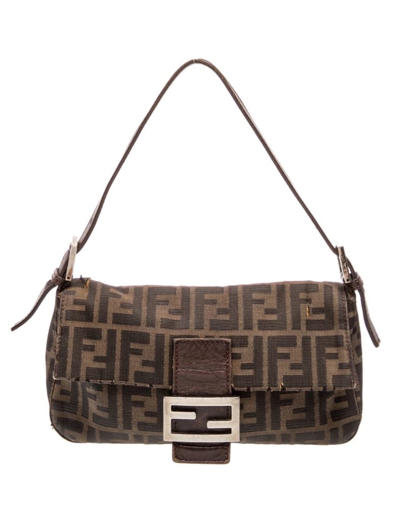 Fendi Zucca Print Shoulder Bag - Image 1