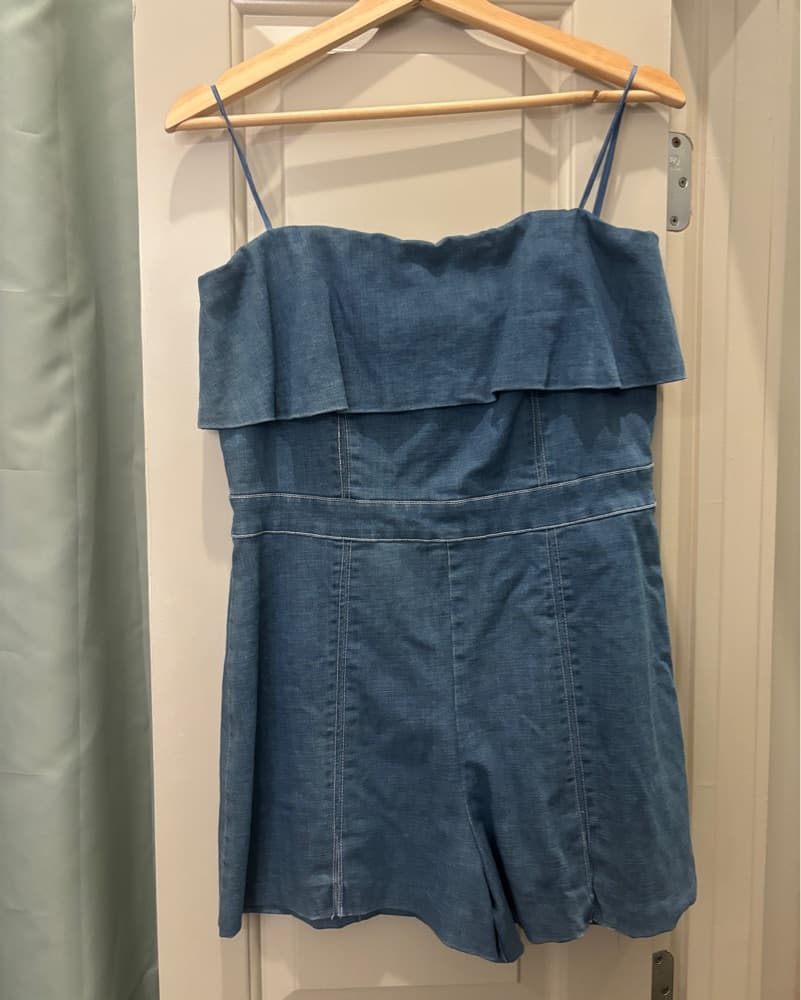 Denim Romper - Image 2
