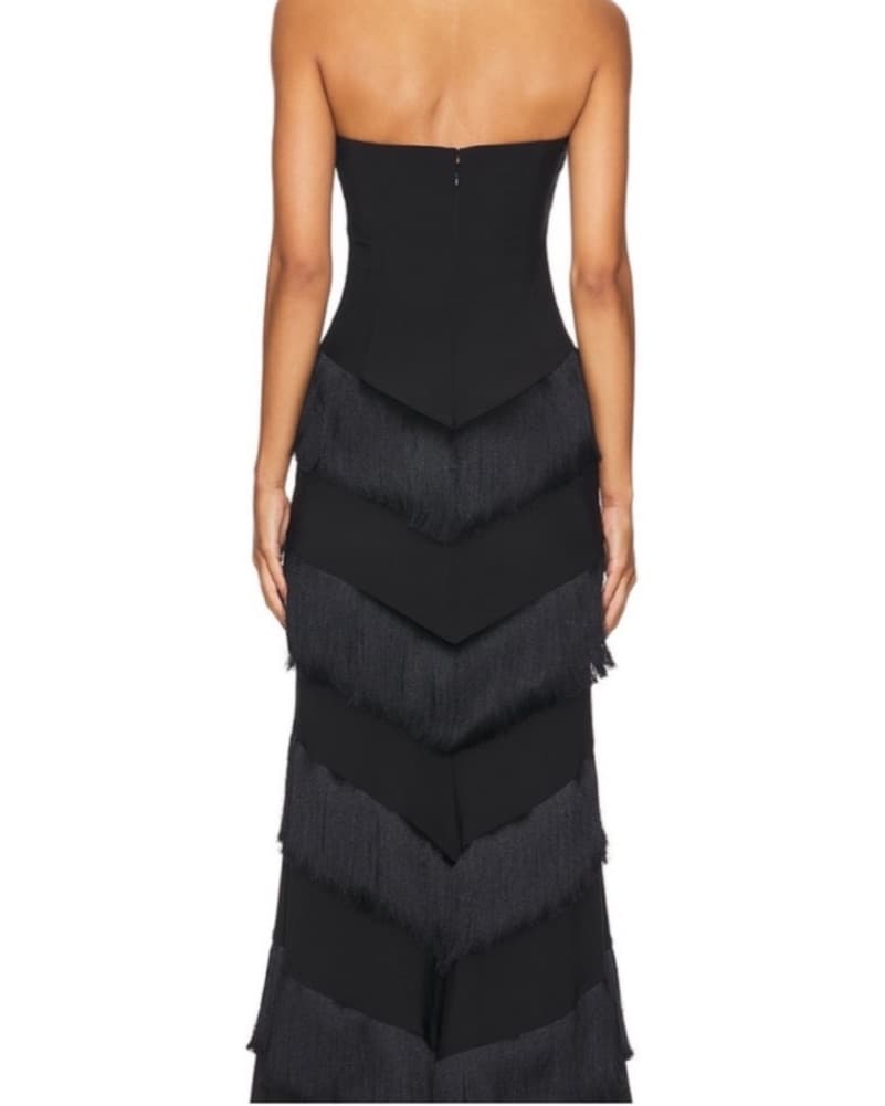 Fringe Maxi Dress - Image 2