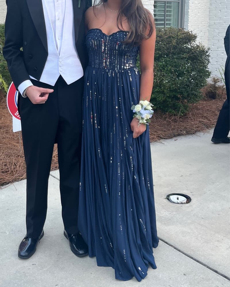 “Meteor Shower” Embellished Gown - Image 4