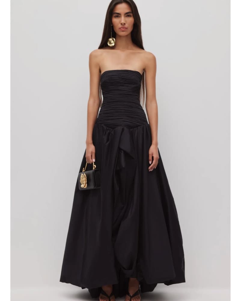 AJE VIOLETTE BUBBLE HEM MAXI DRESS - Image 3