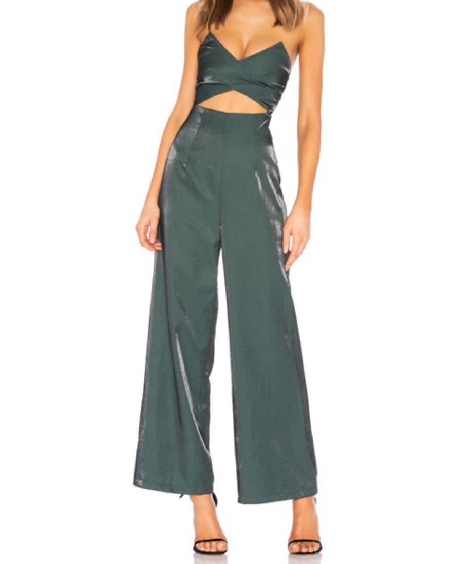Green Cut Out Jumpsuit - Image 4