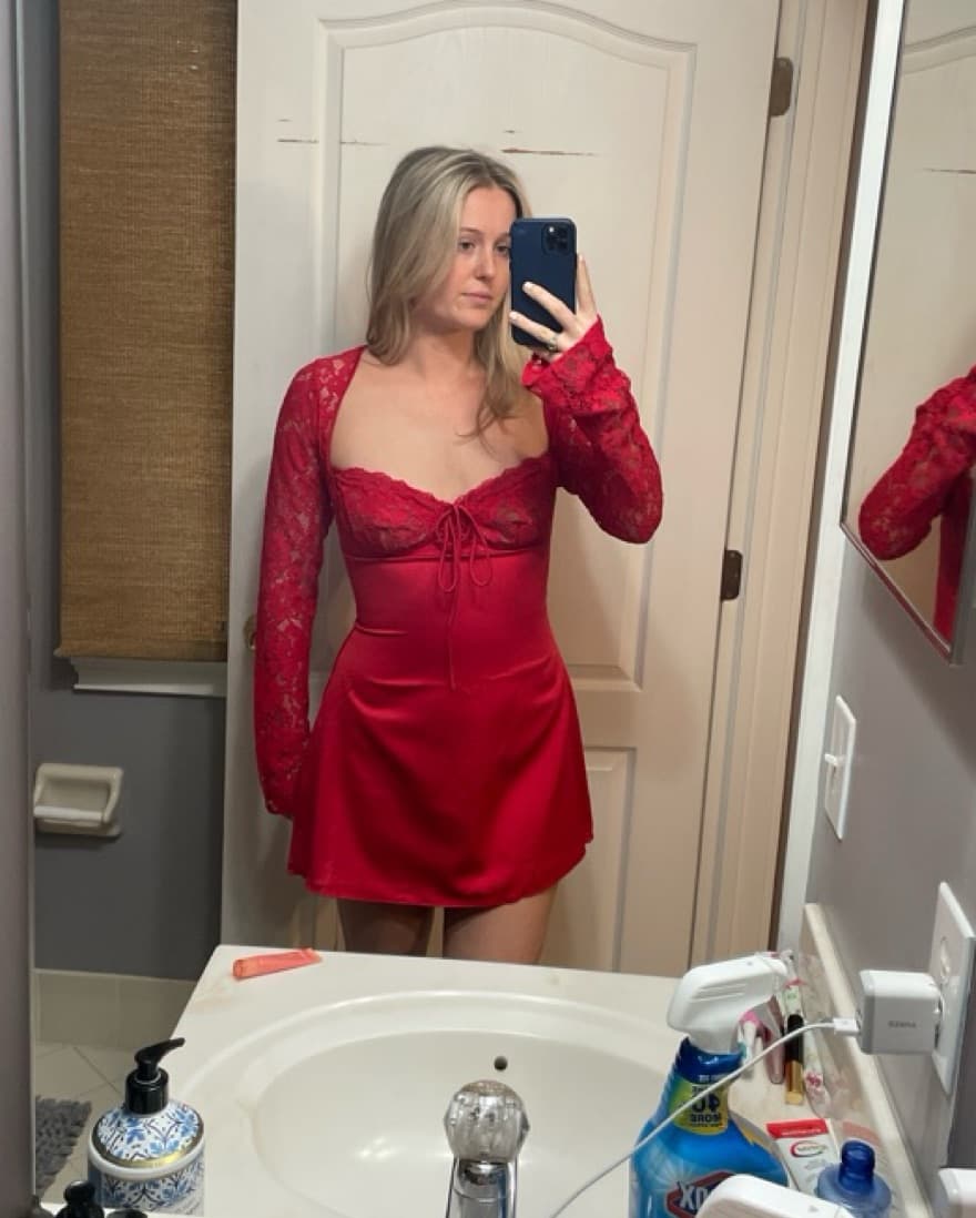 House Of CB Red Dress - Image 2