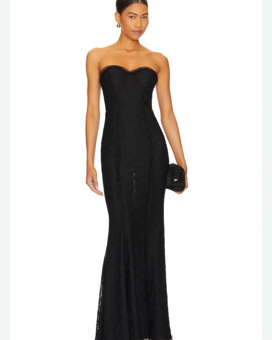 Majorelle Mari Elena Gown In Black - Image 1