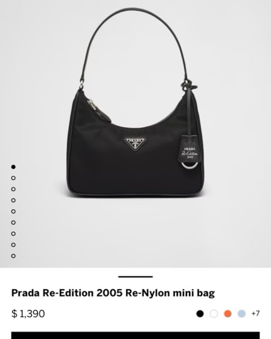 Black Prada Re Edition 2005 Nylon  - Image 5