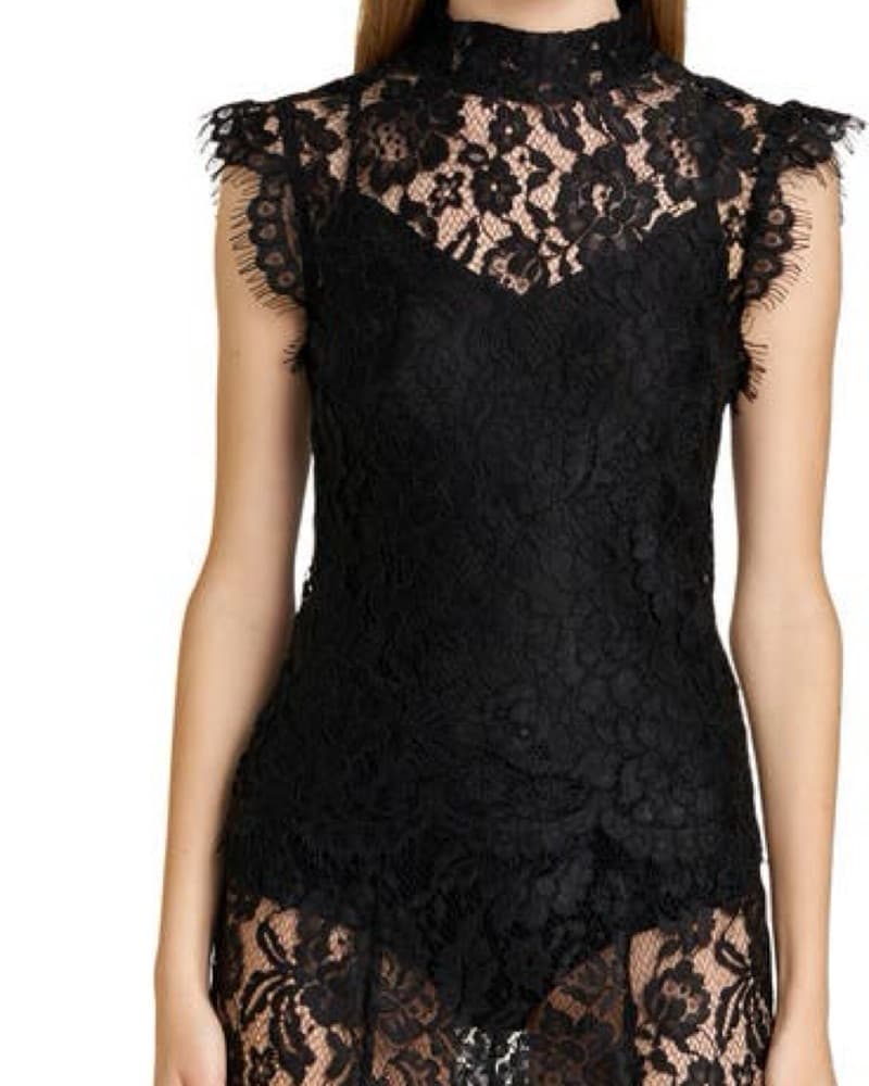 Wayf Semisheer Lace Maxi Skirt Set - Image 5