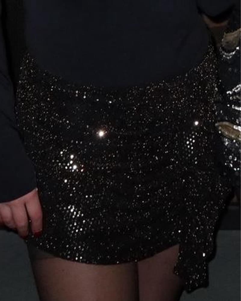 Zara Ruffled Sparkle Skort  - Image 4