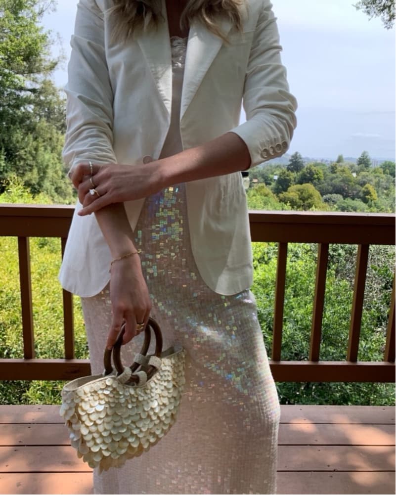 Vintage Jean Paul Gaultier White Blazer - Image 1