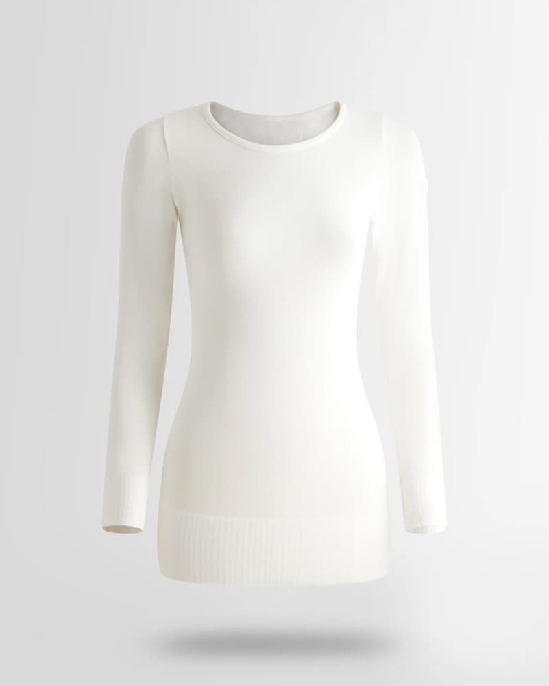 Fusalp Base Layer Thermal White LS Top - Image 4