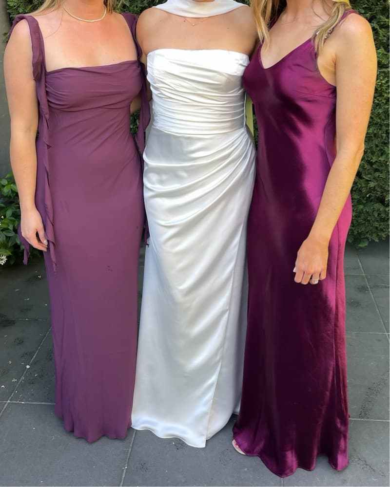 Princess Polly Lanai Maxi Dress Plum - Image 3