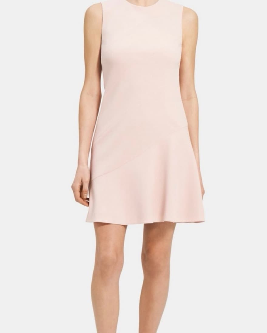 Theory Blush Flare Dress - Image 1