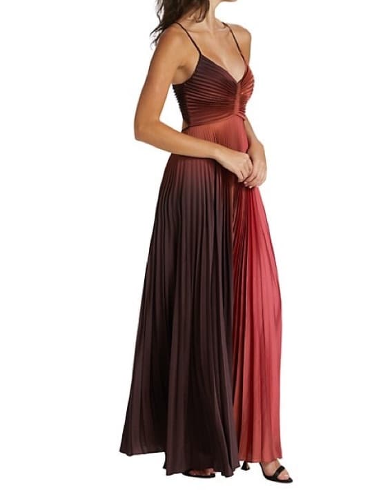 ALC Ariya Pleated Dress - Image 4