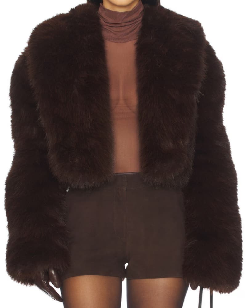 AFRM Fur Jacket - Image 1