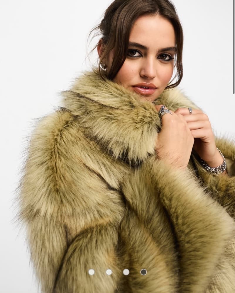 Stradvarius - Faux Fur Jacket - Image 2
