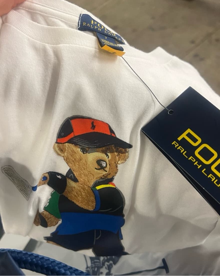 US Open Polo Bear Baby Tee - Image 2