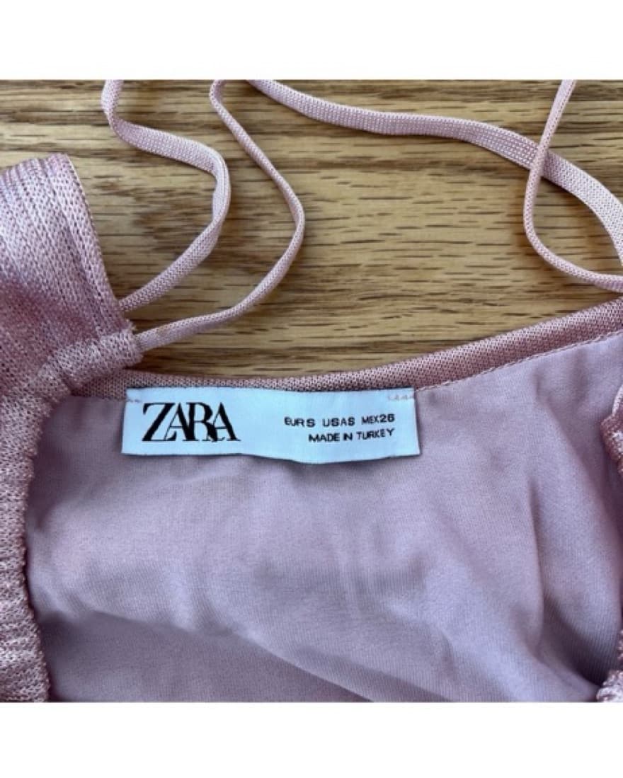 Zara Pink Dress - Image 2