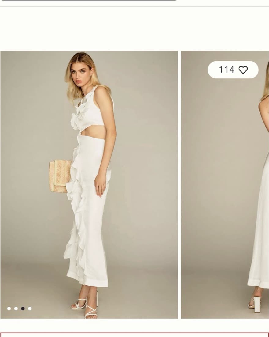 Significant Other Rey Cutout Ruffle  - Image 2