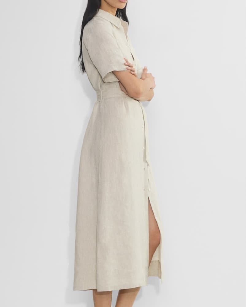 Aritizia Linen Midi Dress - Image 3