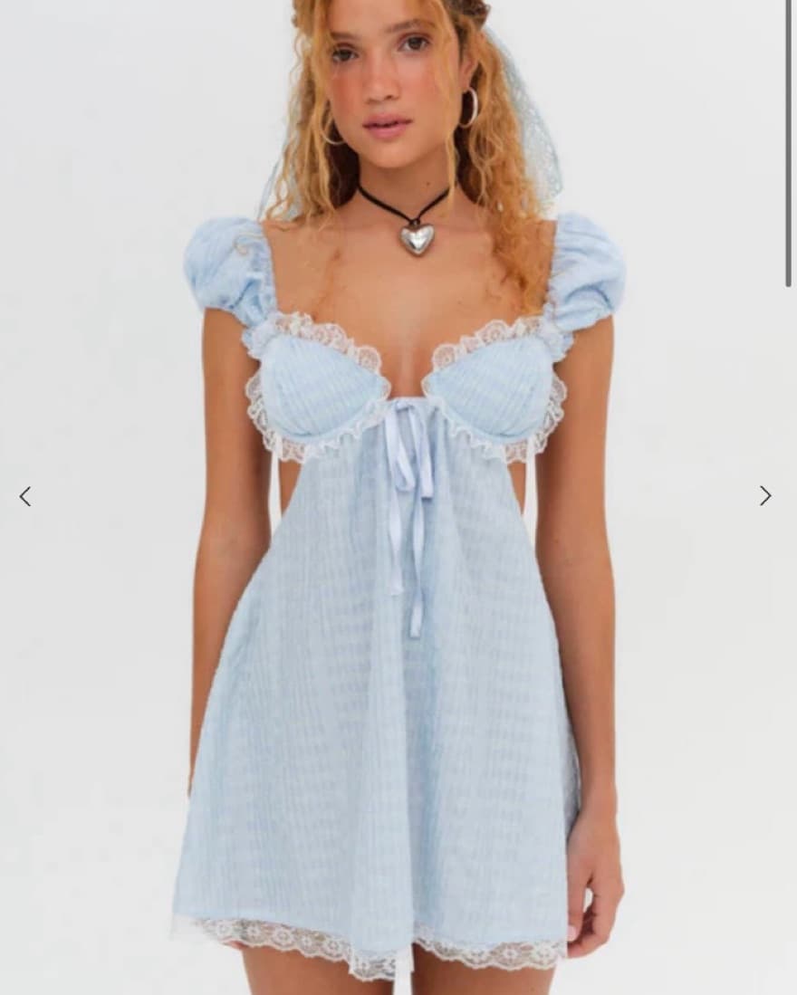 For Love & Lemon Catherine Mini Dress - Image 1