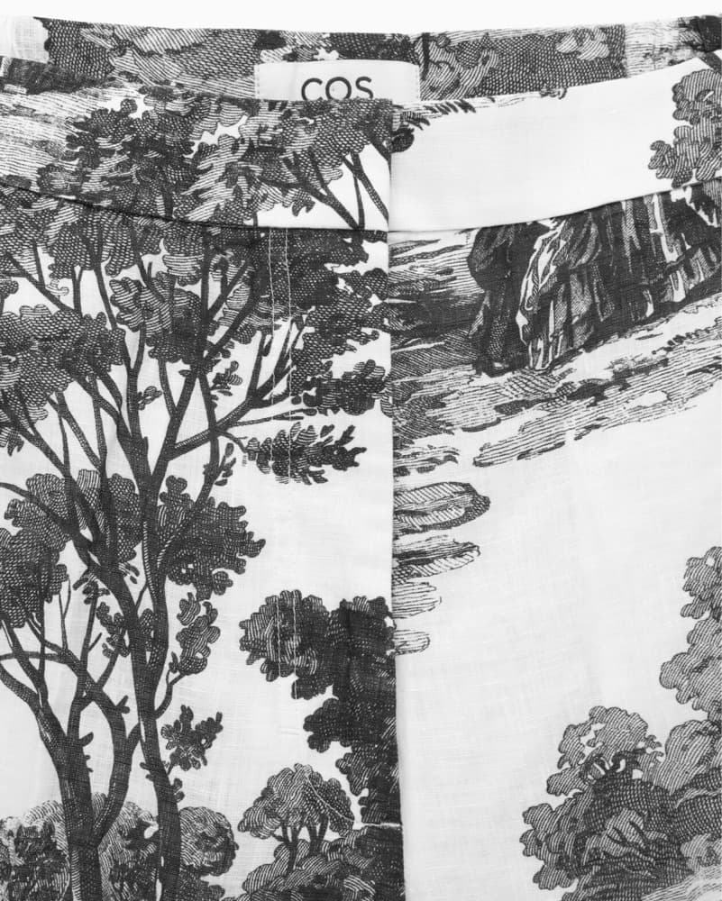 FRENCH TOILE LINEN TROUSERS - Image 3