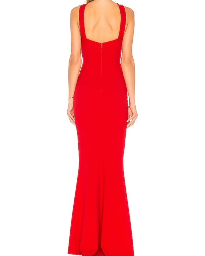 Showstopper!! Stunning Red Maxi Dress - Image 5