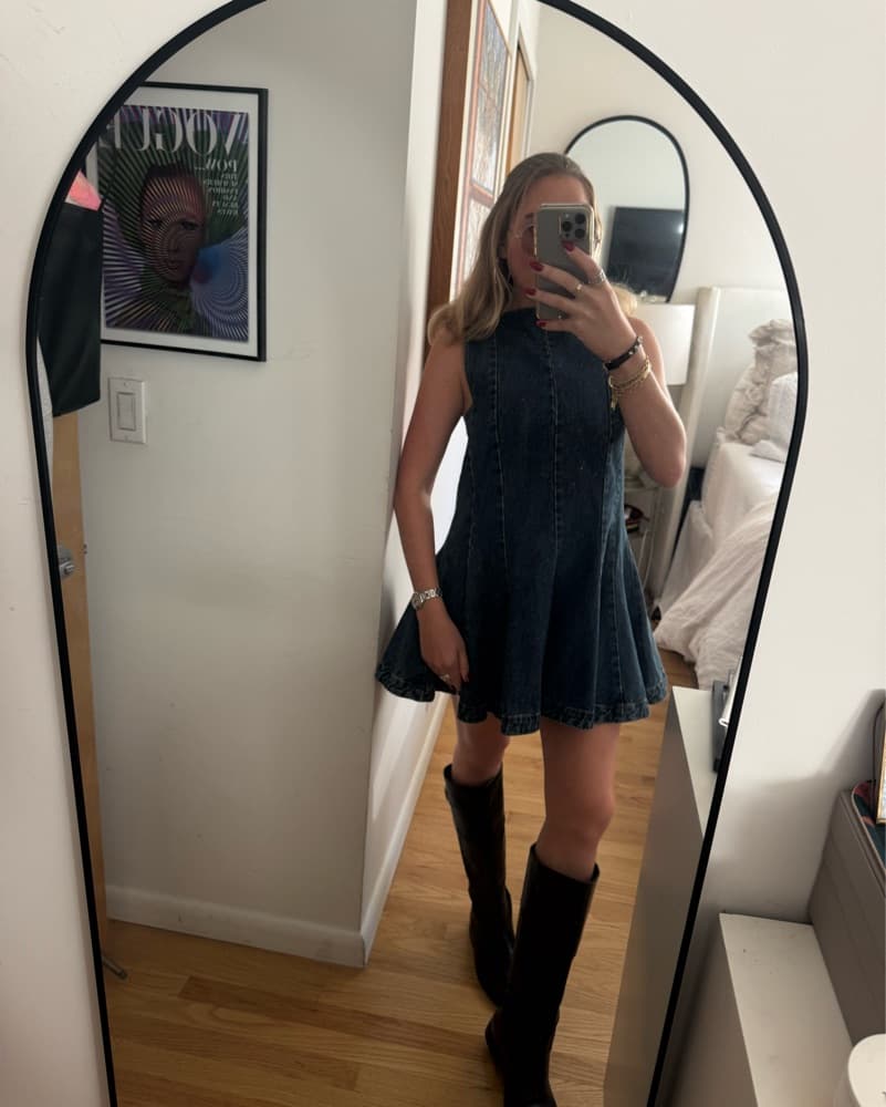 Khaite Jean Mini Dress - Image 1