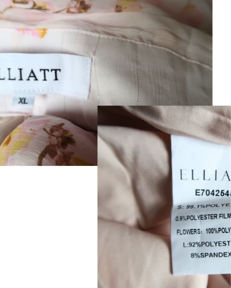 ELLIATT XL TULSIA FLORAL CAPE MAXI DRESS - Image 2