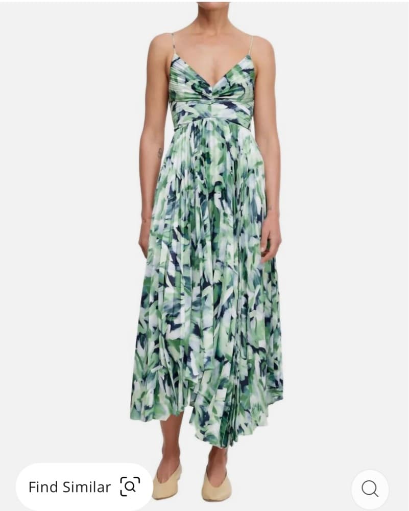 Acler In Fresco Garden Midi Dress - Image 2
