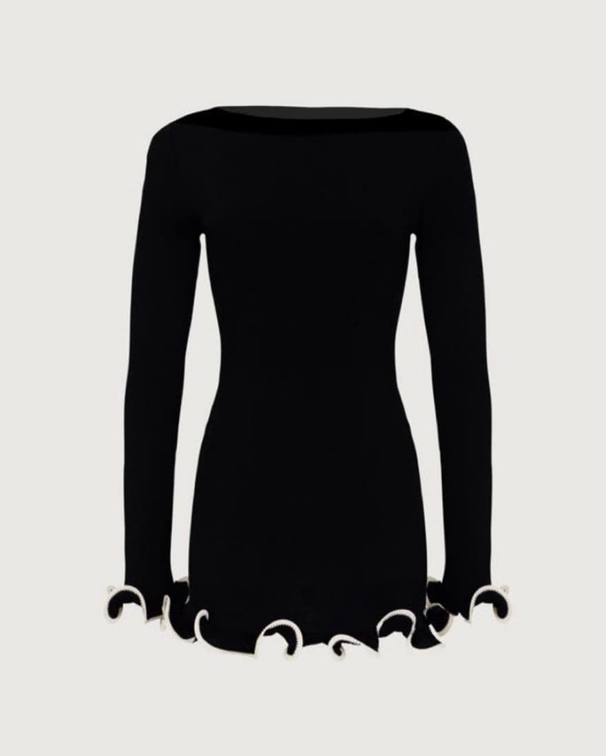 Same Ruffle Hem Mini Dress - Image 2