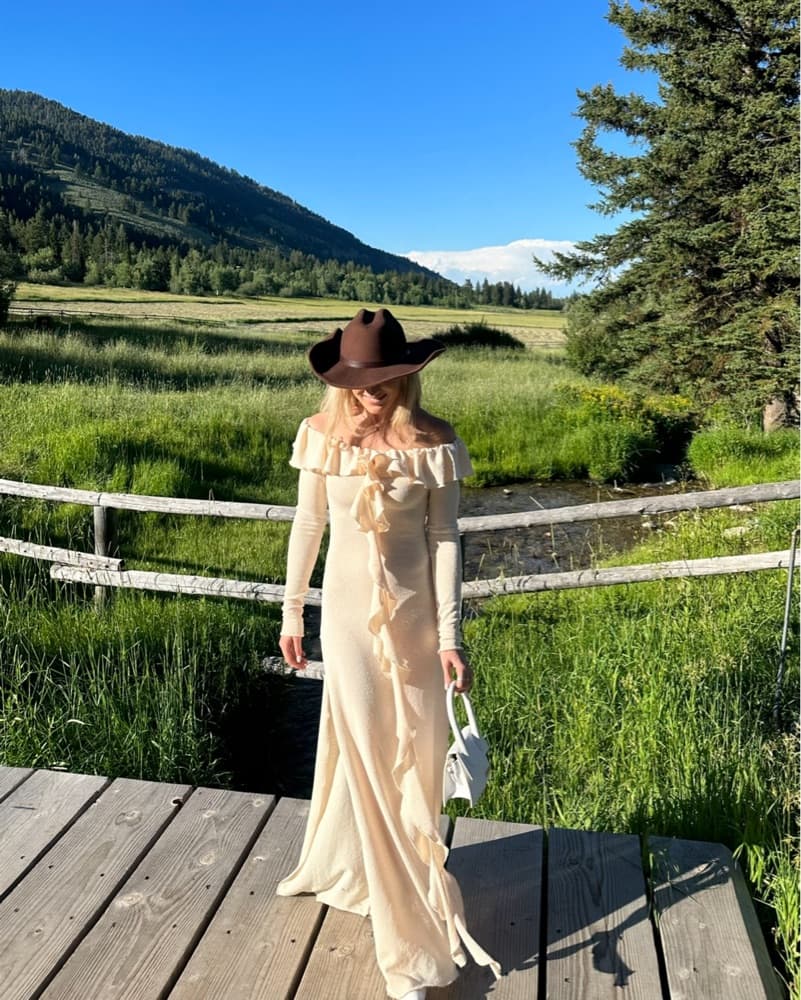 Arcina Ori Ruffled Maxi Dress - Image 1