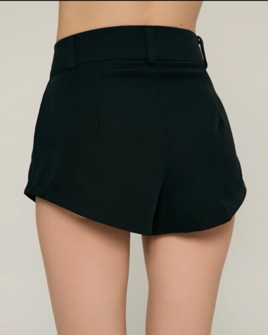 Black Artless Forever Mini Shorts - Image 3