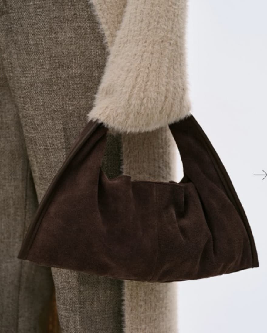Source Unknown Suede Bag - Image 1