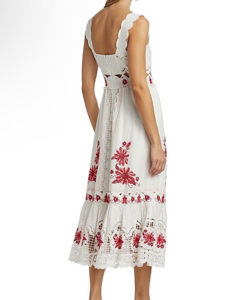 FARM RIO Richelieu Sunflower Linen-Blend - Image 3